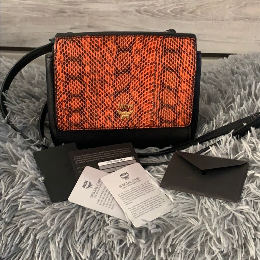 Authentic MCM Sling Bag